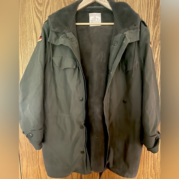 marquardt & shulz Other - Vintage German Army Jacket with Removable Liner